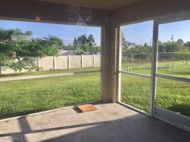 3608 13th Street Southwest Lehigh Acres, FL 33976 - Photo 10 of 11 a balcony view with outdoor space