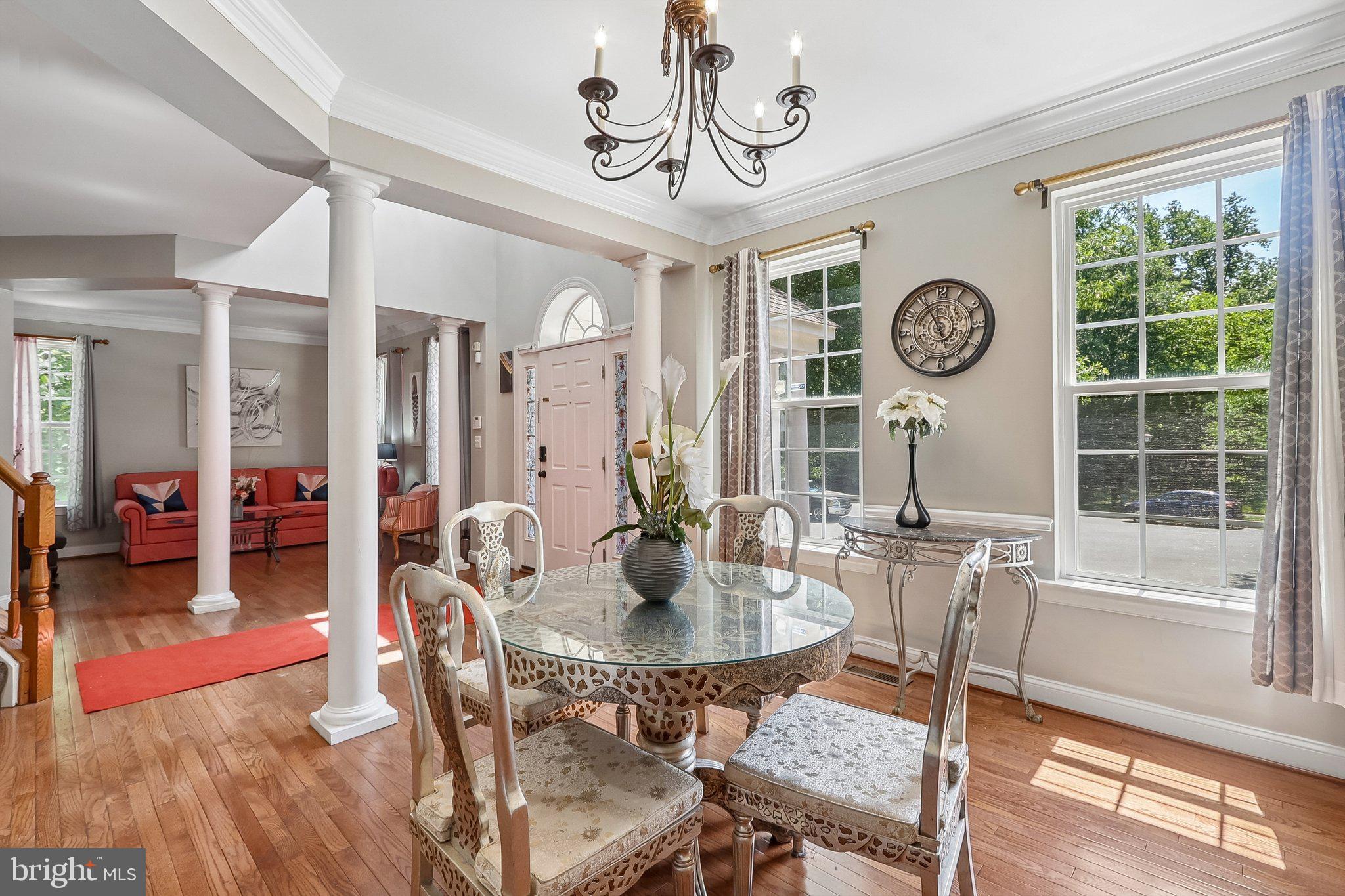 9003 Eldon Drive Clinton, MD 20735 - Photo 8 of 54 Elegant dining space with natural light.