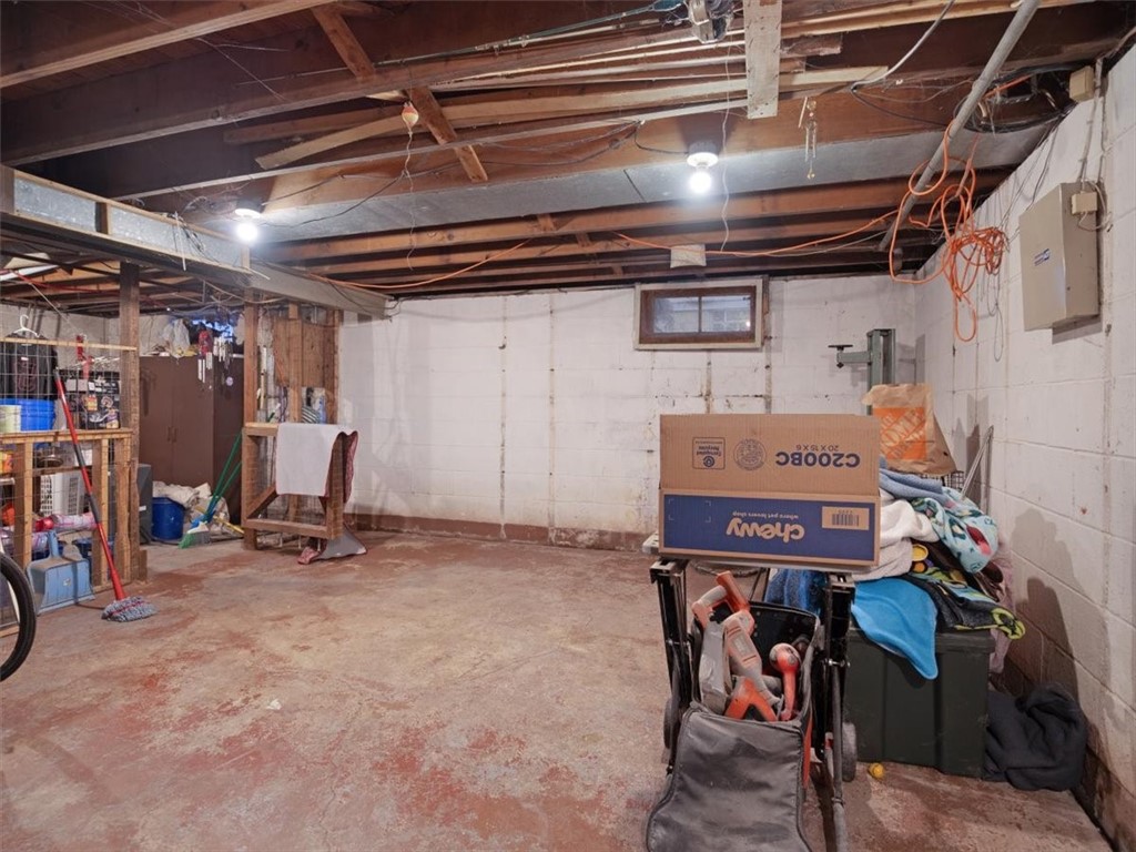 1863 Norton Street Rochester, NY 14609 - Photo 16 of 26 Concrete Floors in basement