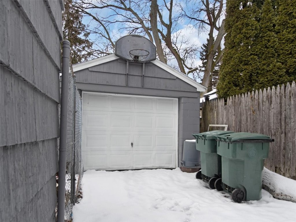 1863 Norton Street Rochester, NY 14609 - Photo 19 of 26 Detached 1 Car Garage