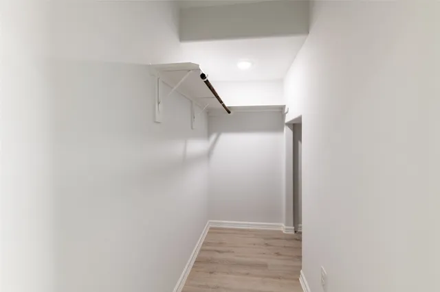 a view of hallway with stairs