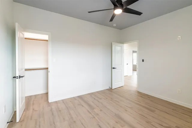 wooden floor in an empty room