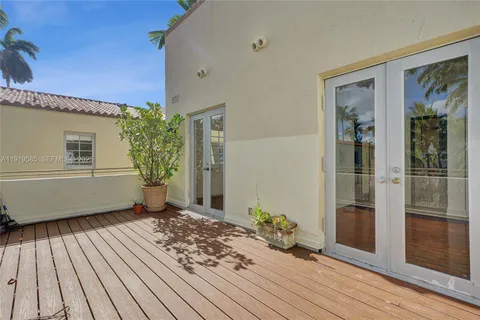 a view of a livingroom with wooden floor