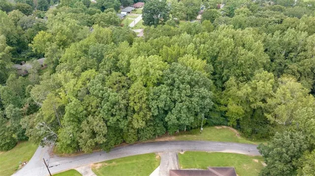 a view of a back yard