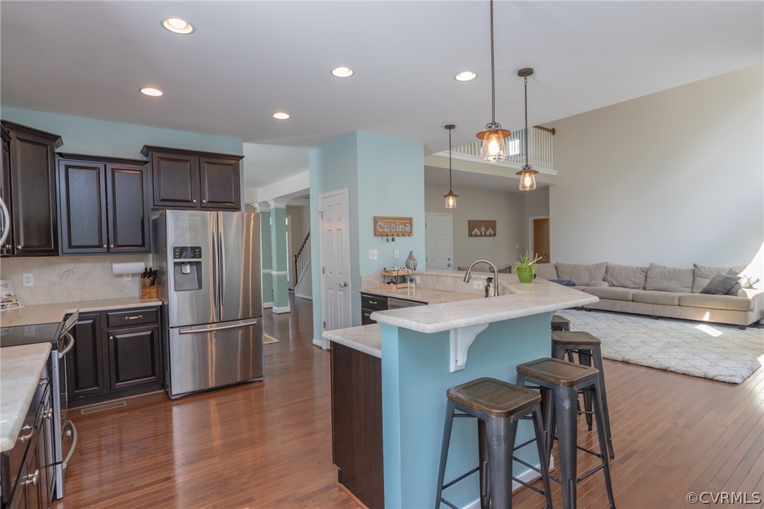 15824 Longlands Road Chesterfield, VA 23832 - Photo 18 of 50 Updated kitchen with newer leathered granite count