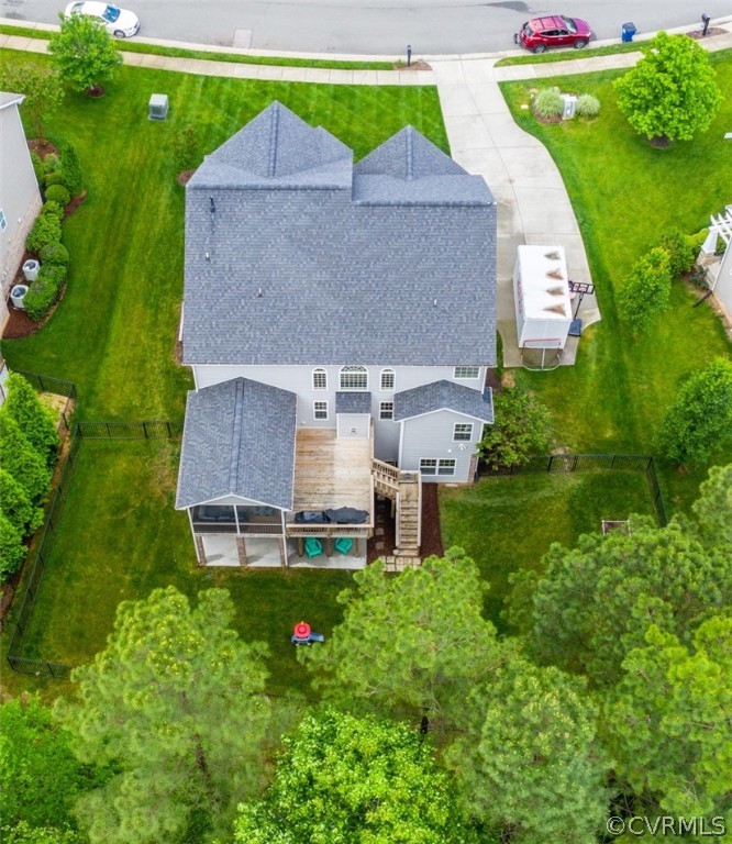 15824 Longlands Road Chesterfield, VA 23832 - Photo 5 of 50 Aerial view of the home.