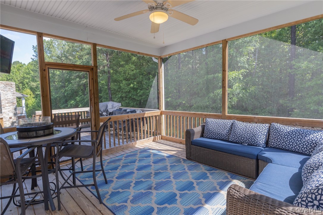 15824 Longlands Road Chesterfield, VA 23832 - Photo 7 of 50 Enjoy spending time on the screened-in back porch