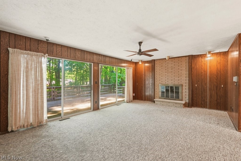 17482 Falling Water Road Strongsville, OH 44136 - Photo 12 of 33 Family room with gas log fireplace