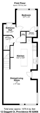 $659,900 | 12 Daggett Court, Unit 2, Providence, RI 02906