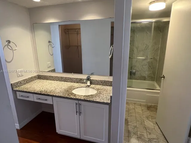 a view of a building from a city from a window