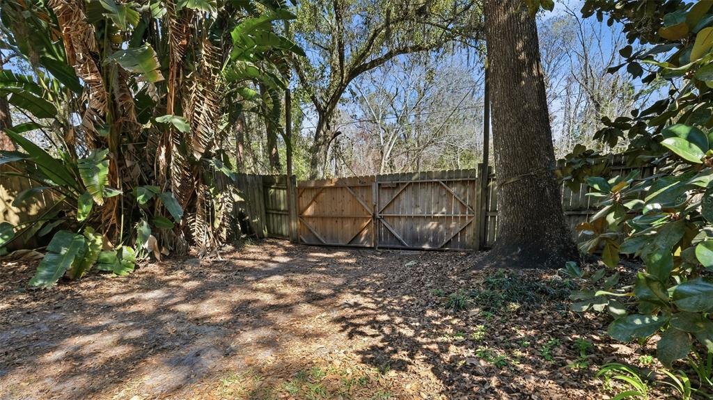 10565 Bessemer Street New Port Richey, FL 34654 - Photo 47 of 72 a backyard of a house with lots of green space