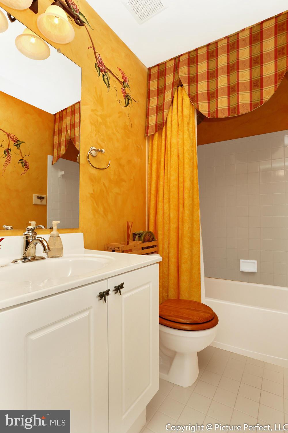 2557 Bear Den Road Frederick, MD 21701 - Photo 19 of 30 a bathroom with a sink a toilet and shower