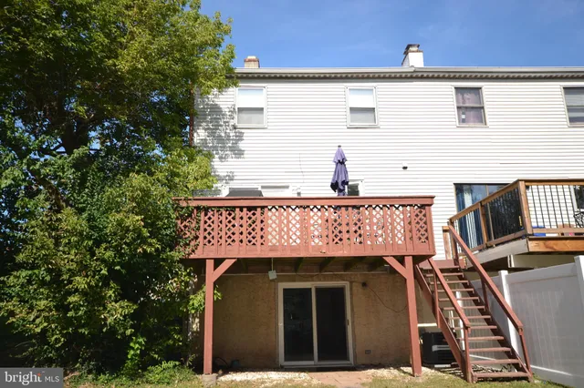 a view of a door of the house