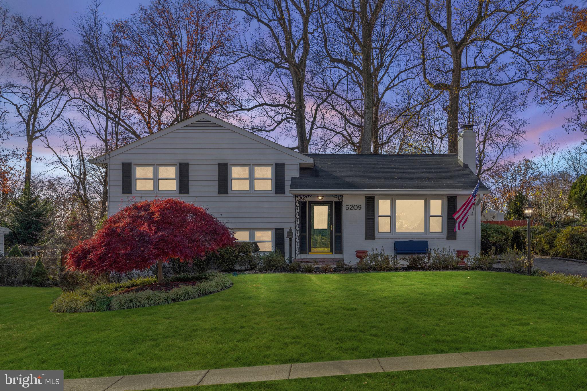 5209 Light Street Springfield, VA 22151 - Photo 2 of 56 5209 Light Street - Twilight & Edited Grass
