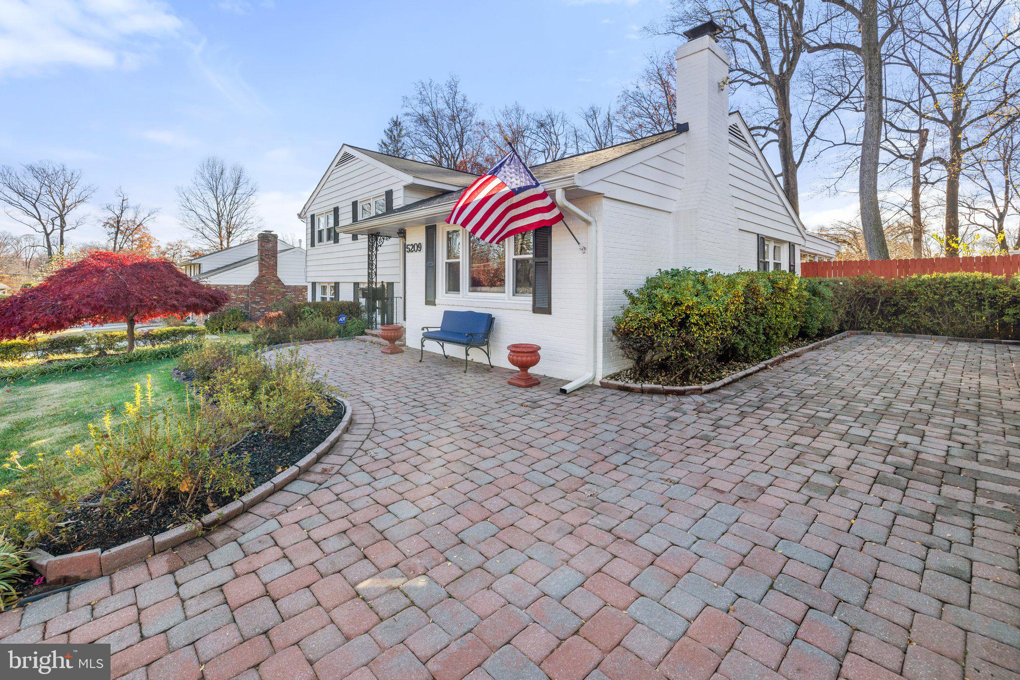 5209 Light Street Springfield, VA 22151 - Photo 7 of 56 Brick Paver Driveway & Walkway