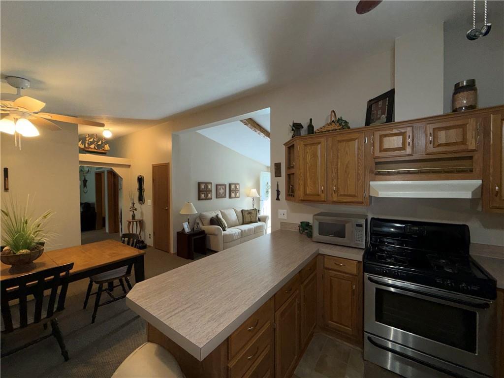 1881 Westford Road Jamestown, PA 16134 - Photo 19 of 50 a kitchen with a stove and a refrigerator