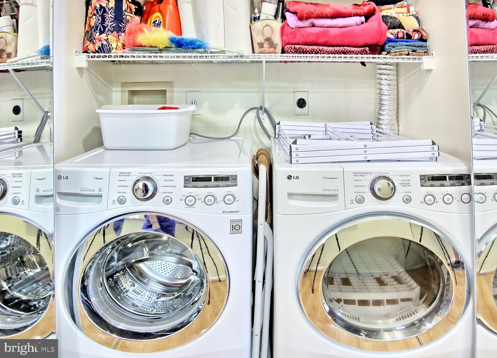 534 Kennington Road, Unit 534 Reisterstown, MD 21136 - Photo 18 of 19 a utility room with dryer and washer