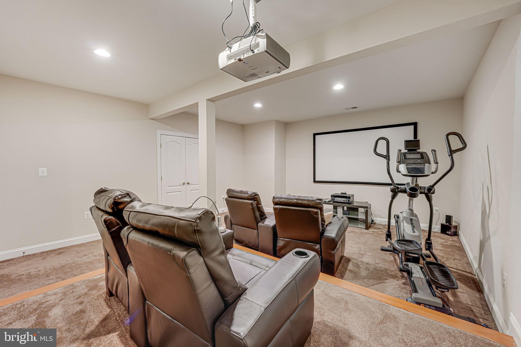 13024 Queen Chapel Road Woodbridge, VA 22193 - Photo 58 of 73 theater room