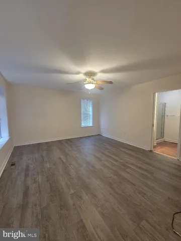 a view of a livingroom with a window