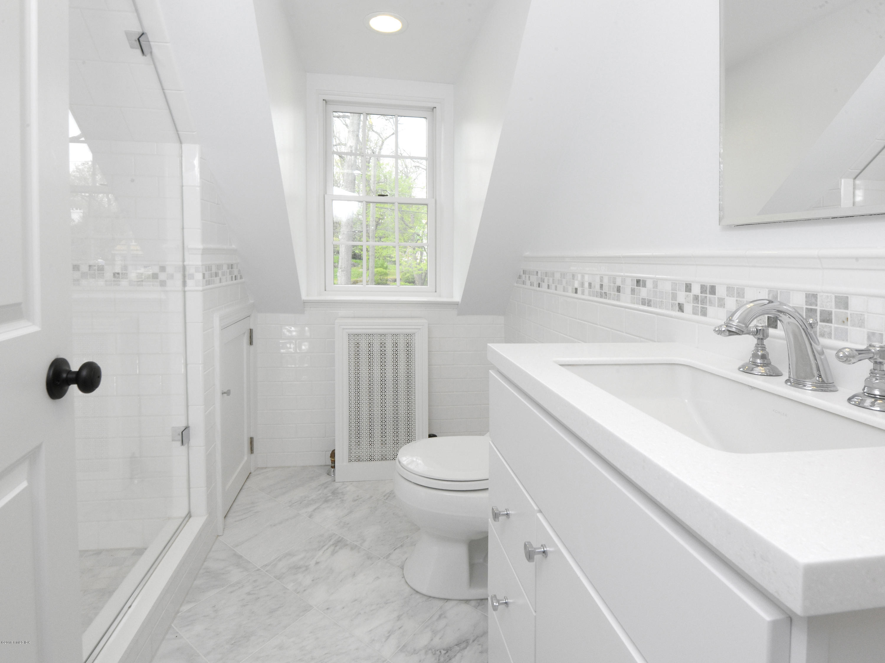12 Wesskum Wood Road Riverside, CT 06878 - Photo 24 of 41 a bathroom with a sink toilet and shower