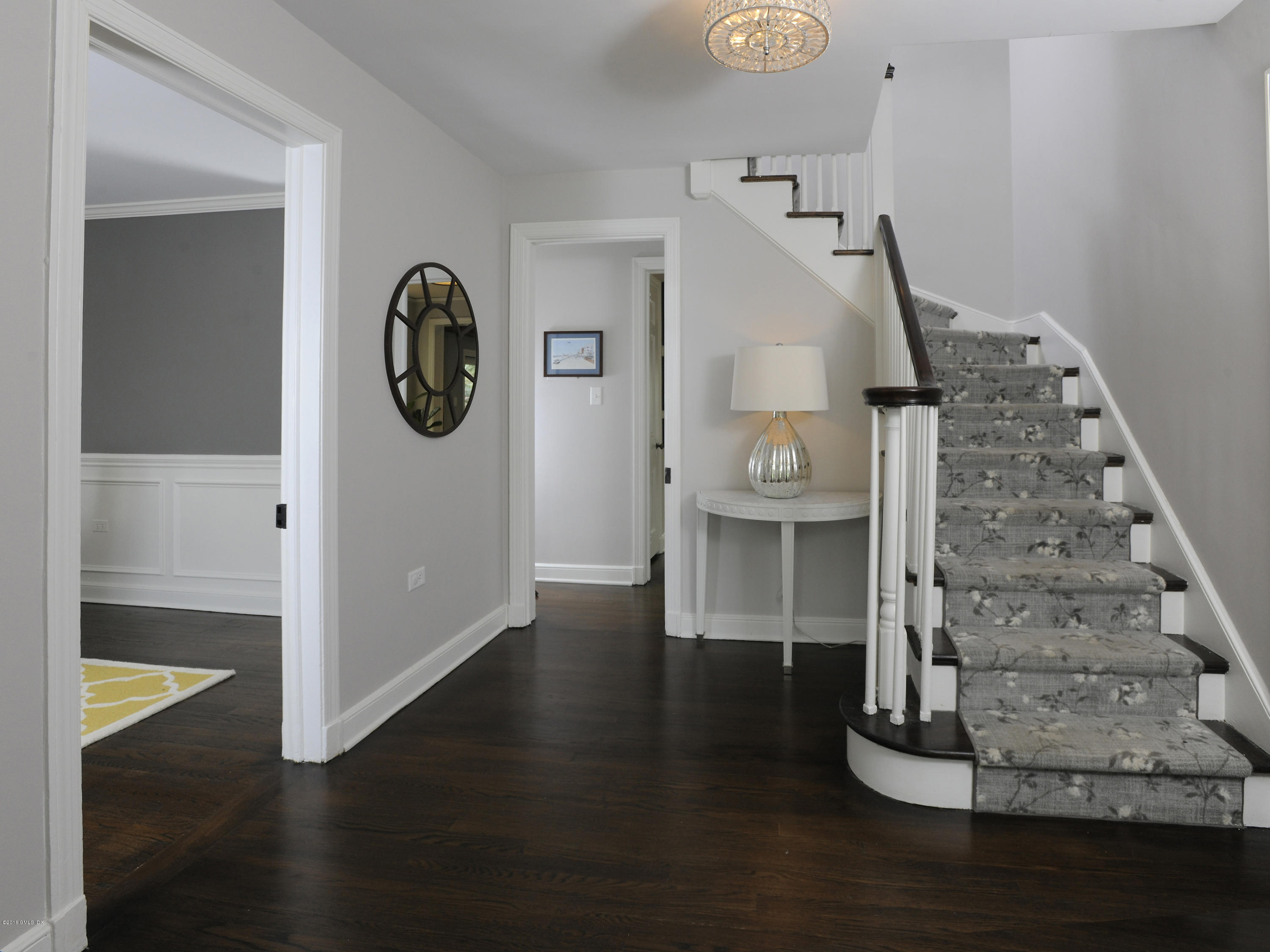 12 Wesskum Wood Road Riverside, CT 06878 - Photo 3 of 41 a view of entryway and hall with wooden floor