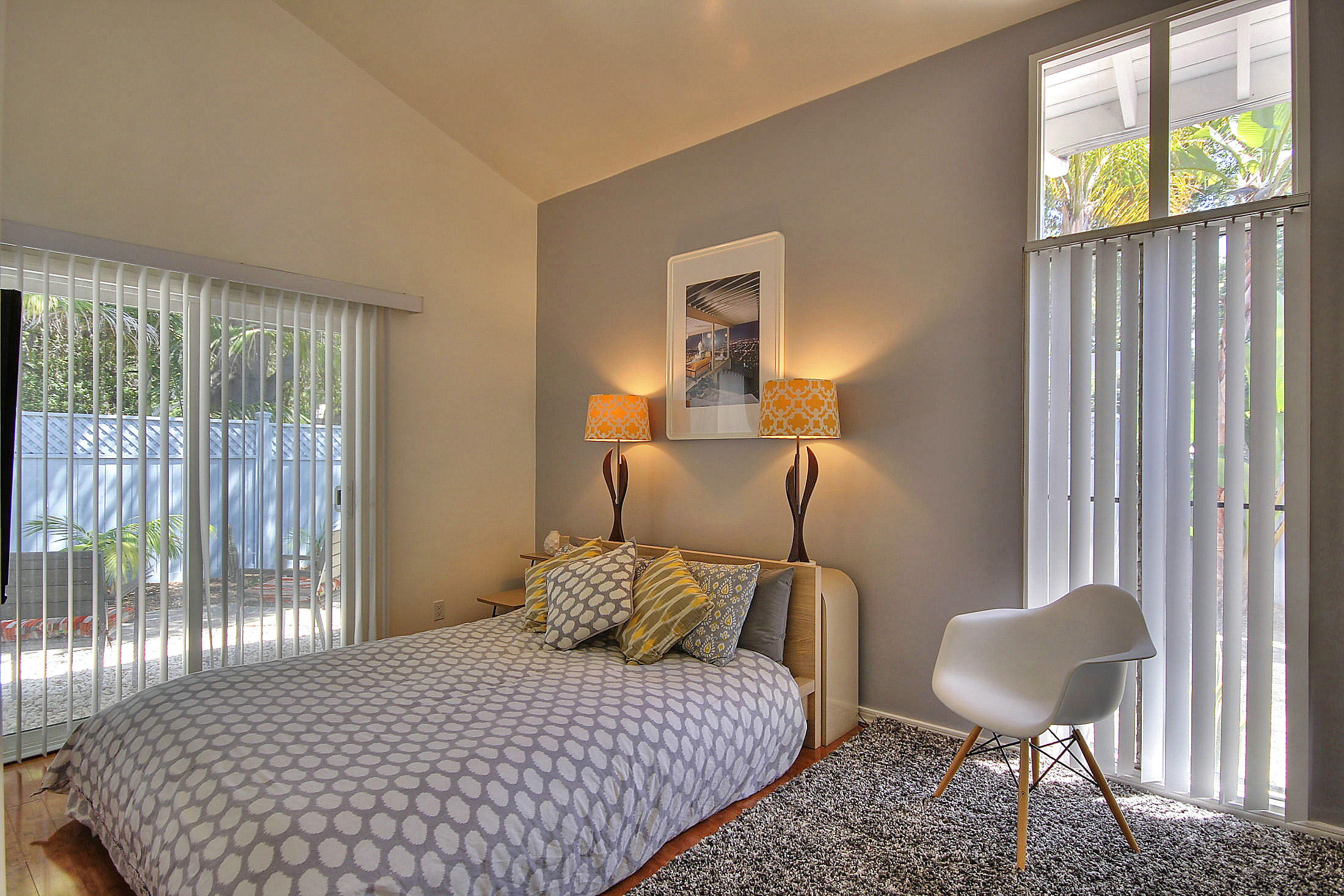 345 North Ontare Road Santa Barbara, CA 93105 - Photo 20 of 31 Bedroom 2 with doors to outside