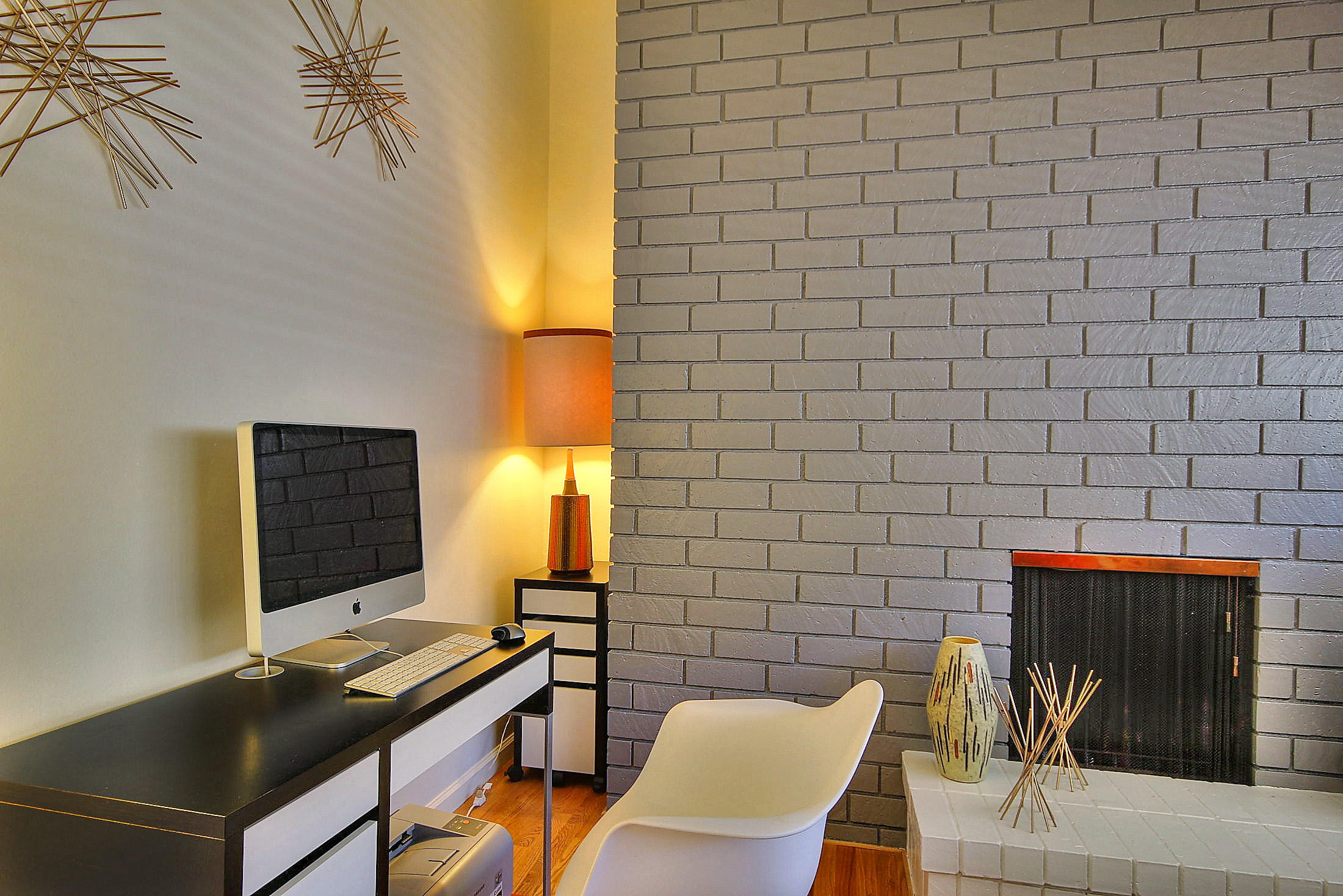 345 North Ontare Road Santa Barbara, CA 93105 - Photo 22 of 31 Bedroom 4 with fireplace