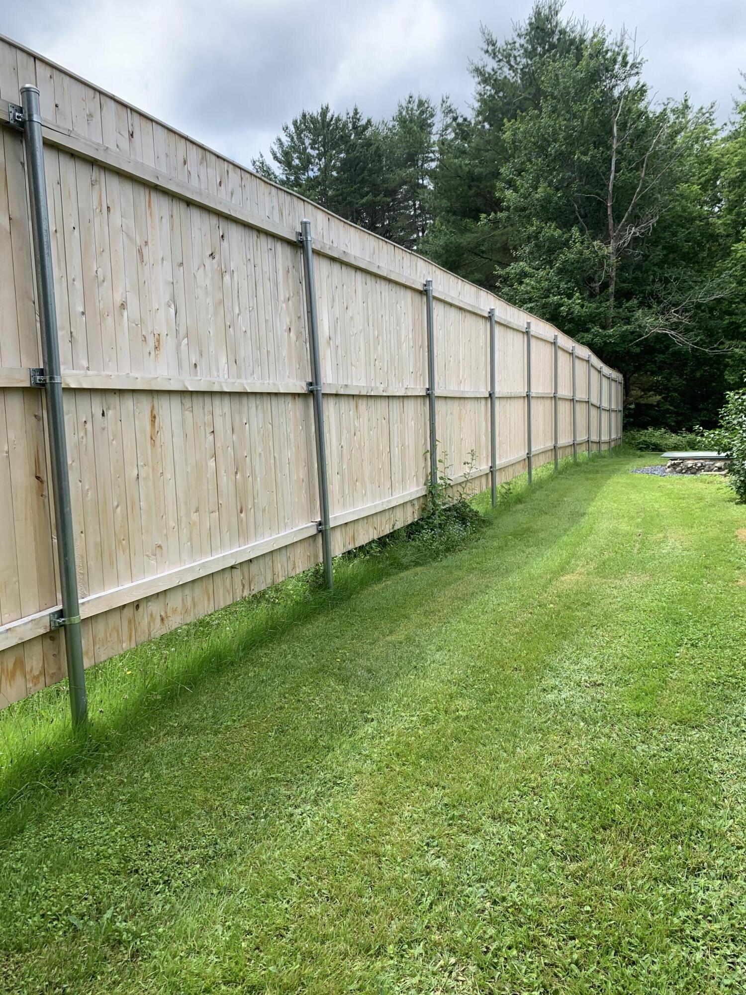 266 Old County Road Madison, ME 04950 - Photo 30 of 32 Privacy fence
