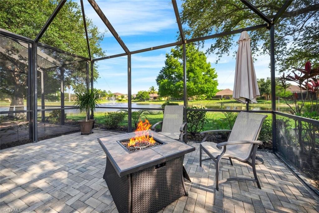 3732 Costa Maya Way Estero, FL 33928 - Photo 9 of 19 a view of outdoor space with seating