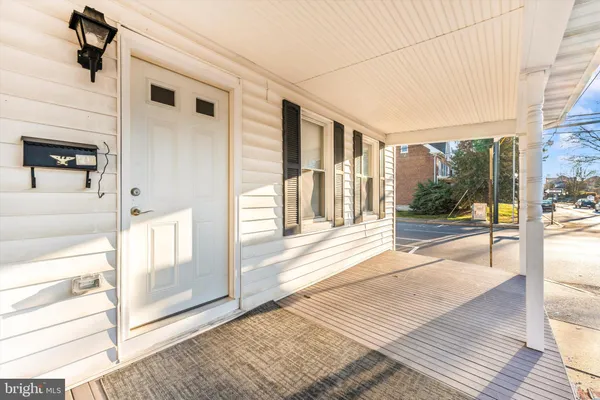 a view of a balcony door