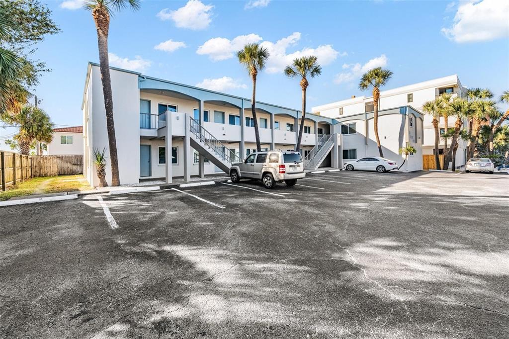 2110 Gulf Boulevard, Unit 8 Indian Rocks Beach, FL 33785 - Photo 29 of 34 a view of a house with a park