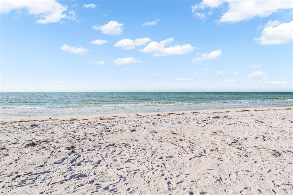 2110 Gulf Boulevard, Unit 8 Indian Rocks Beach, FL 33785 - Photo 33 of 34 a view of ocean view with beach