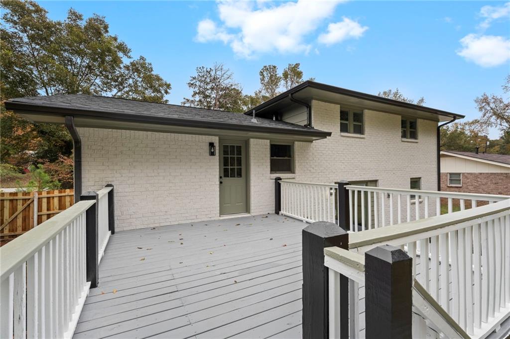 3991 Lindsey Drive Decatur, GA 30035 - Photo 27 of 29 a view of a house with wooden fence