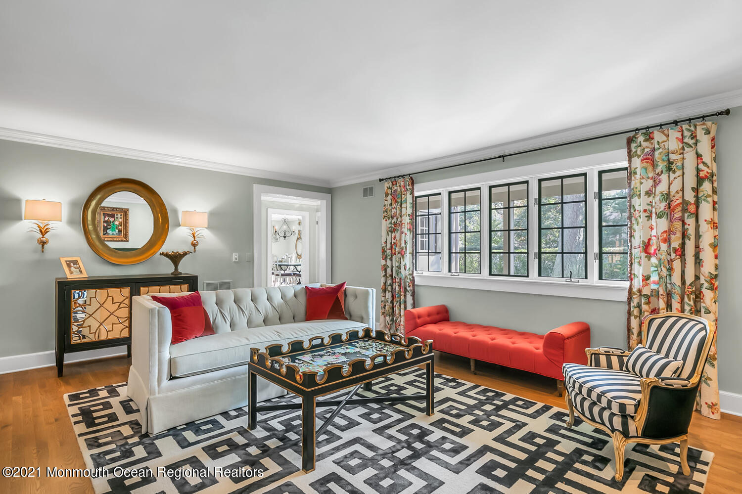162 Black Point Road Rumson, NJ 07760 - Photo 16 of 58 a living room with furniture and a window