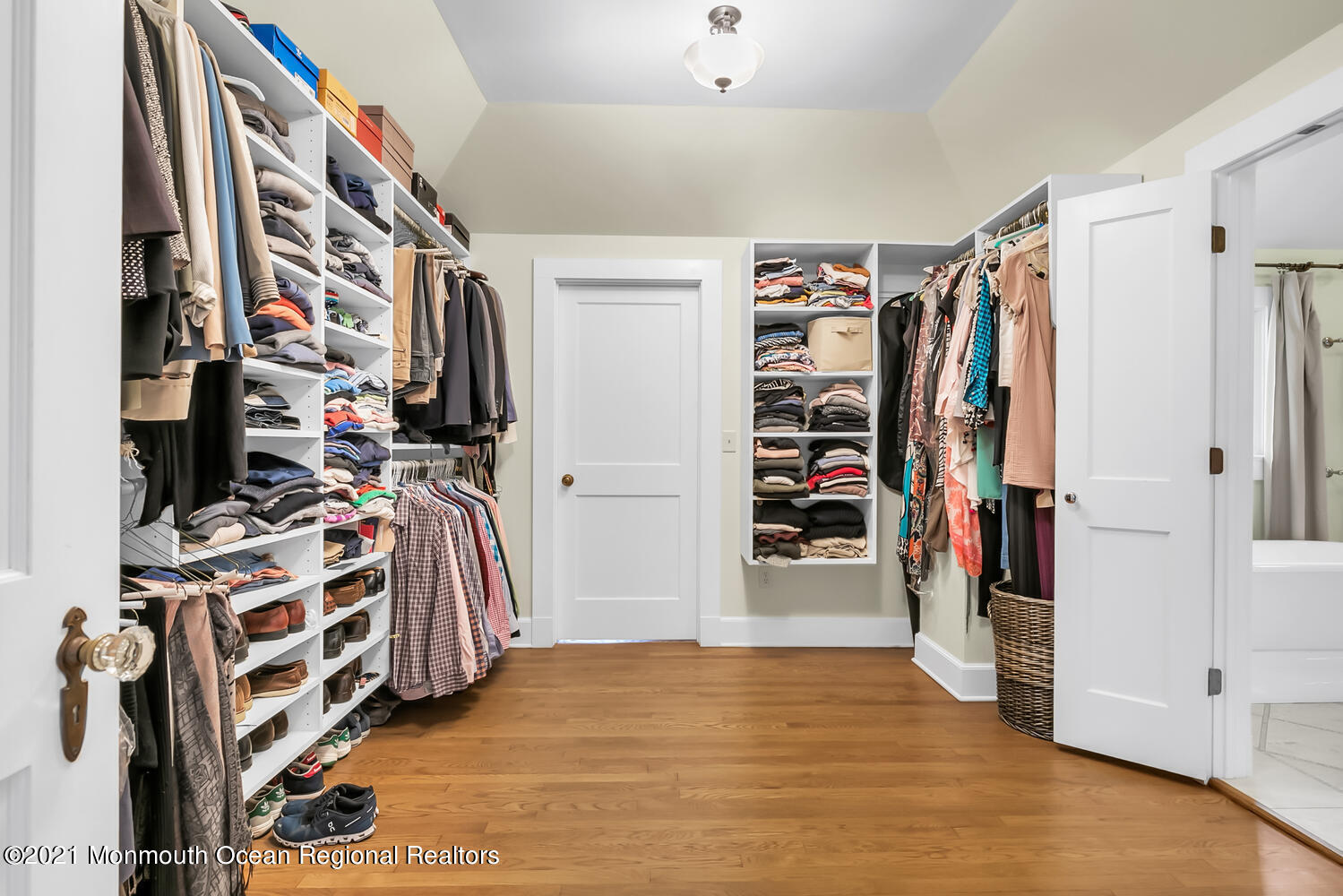 162 Black Point Road Rumson, NJ 07760 - Photo 32 of 58 a view of walk in closet with clothes and shoes