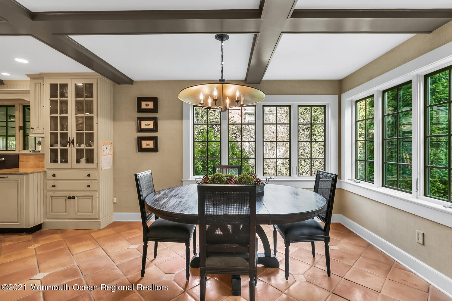 162 Black Point Road Rumson, NJ 07760 - Photo 7 of 58 a view of a dining room with furniture window and outside view
