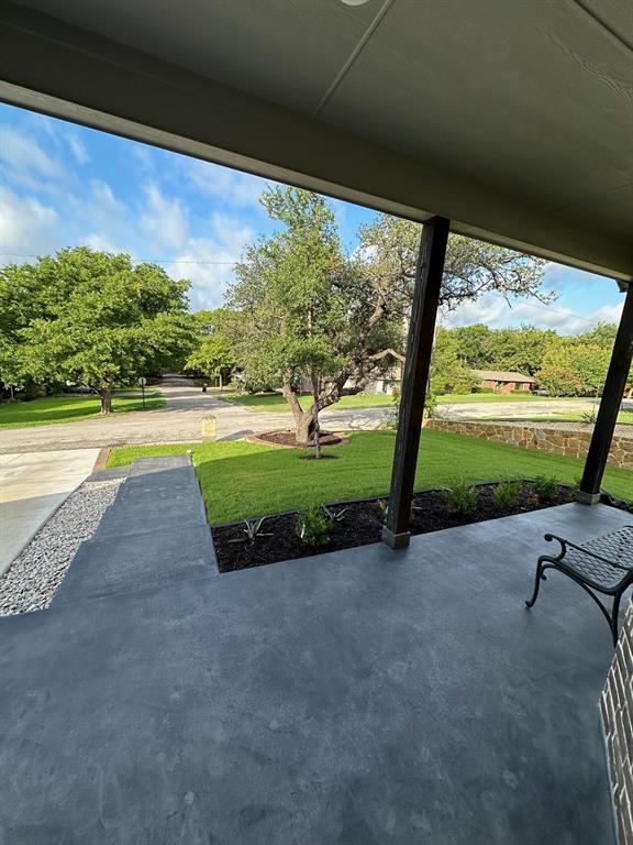 8912 Holt Street Lakeside, TX 76135 - Photo 6 of 39 a view of swimming pool with a yard