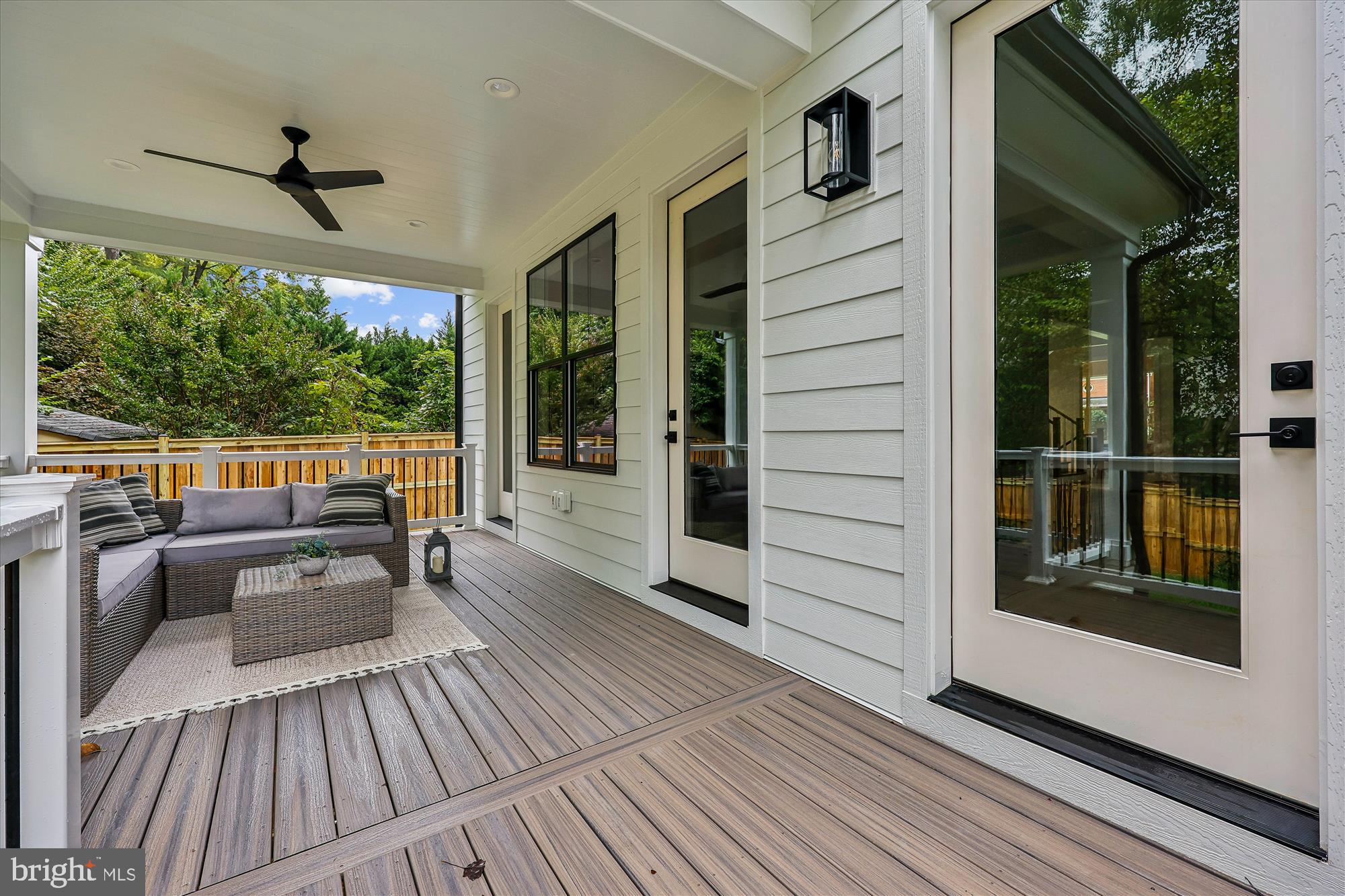 5605 Glenwood Road Bethesda, MD 20817 - Photo 22 of 57 a view of a living room and balcony