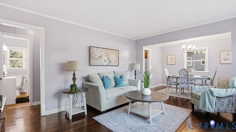 2313 Ruffin Road Richmond, VA 23234 - Photo 2 of 40 a living room with furniture rug and window