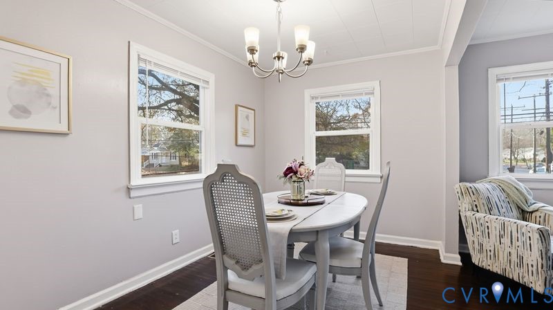 2313 Ruffin Road Richmond, VA 23234 - Photo 30 of 40 a dining room with furniture and window