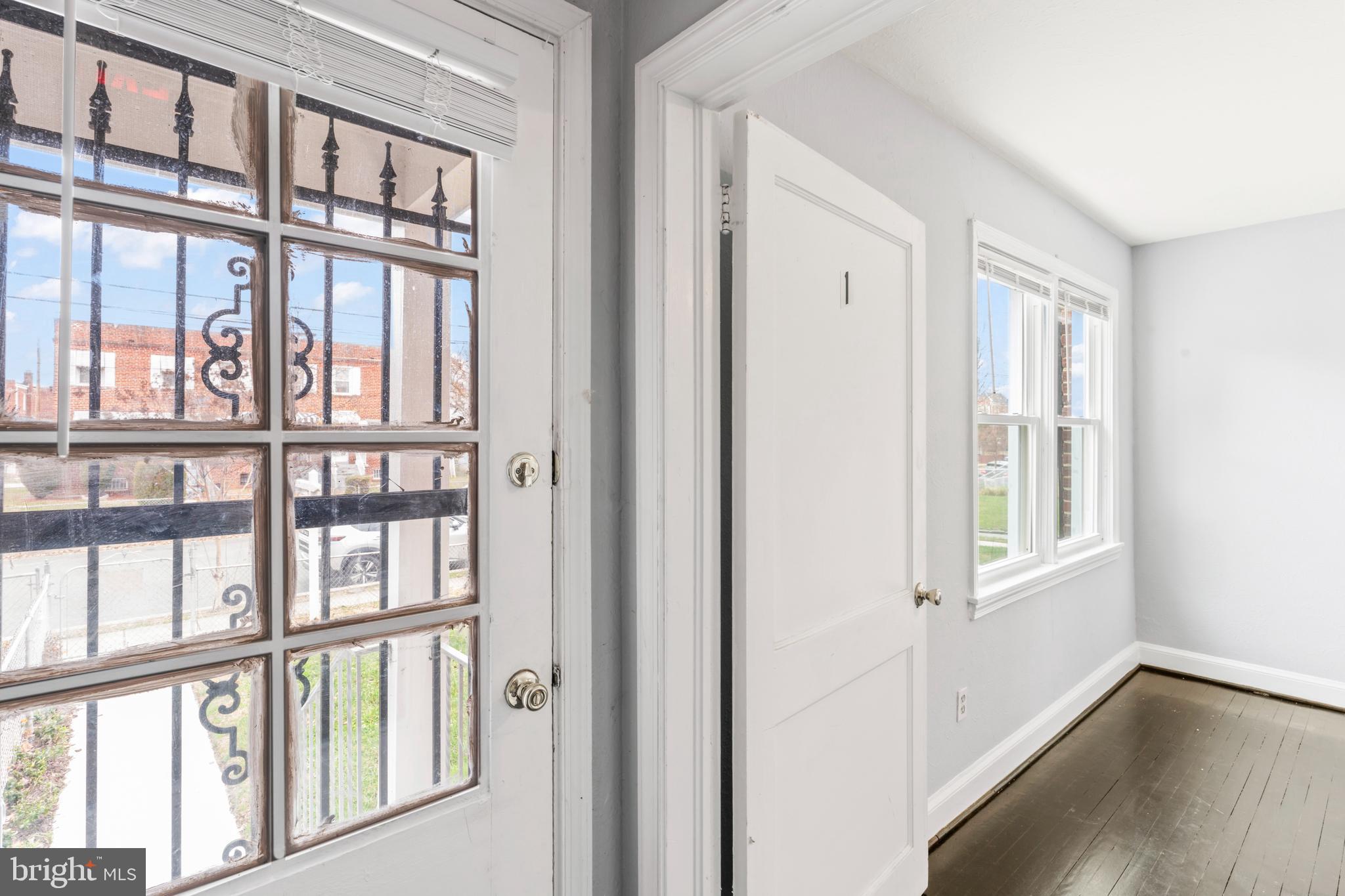 1209 Savannah Street Southeast Washington, DC 20032 - Photo 9 of 27 a view of an entryway with staircase