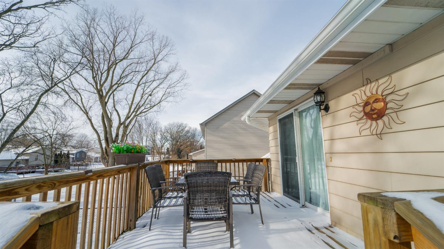 2225 Coldspring Road Crown Point, IN 46307 - Photo 10 of 22 a view of a patio with iron fence