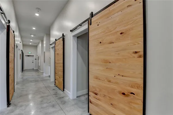 a view of workspace with furniture