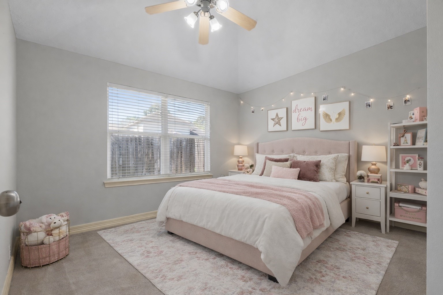 2434 Soledad Ridge Drive Spring, TX 77373 - Photo 7 of 33 Virtually Staged Secondary Bedroom #2