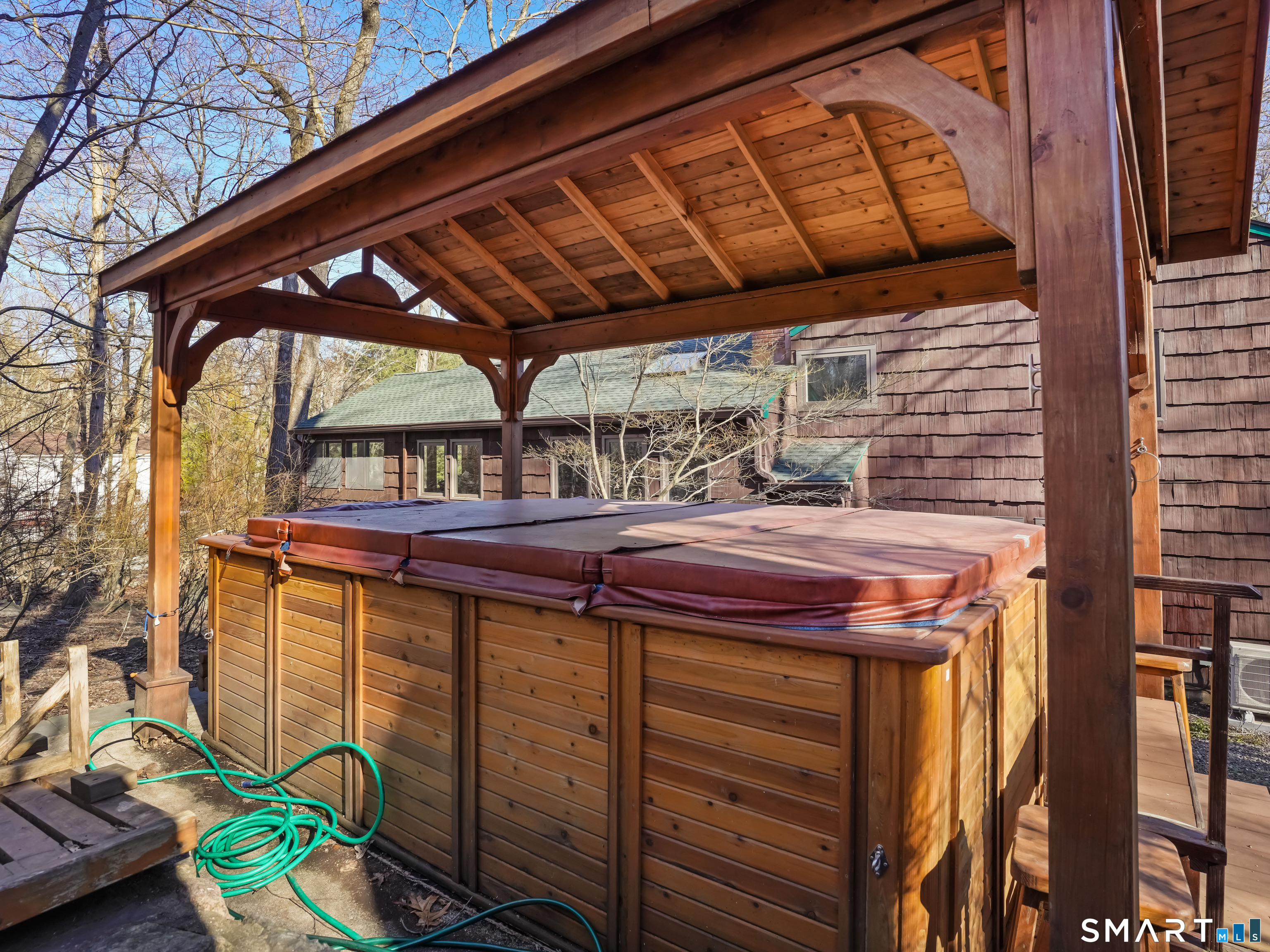 208 Cascade Road Stamford, CT 06903 - Photo 25 of 31 a view of an outdoor kitchen