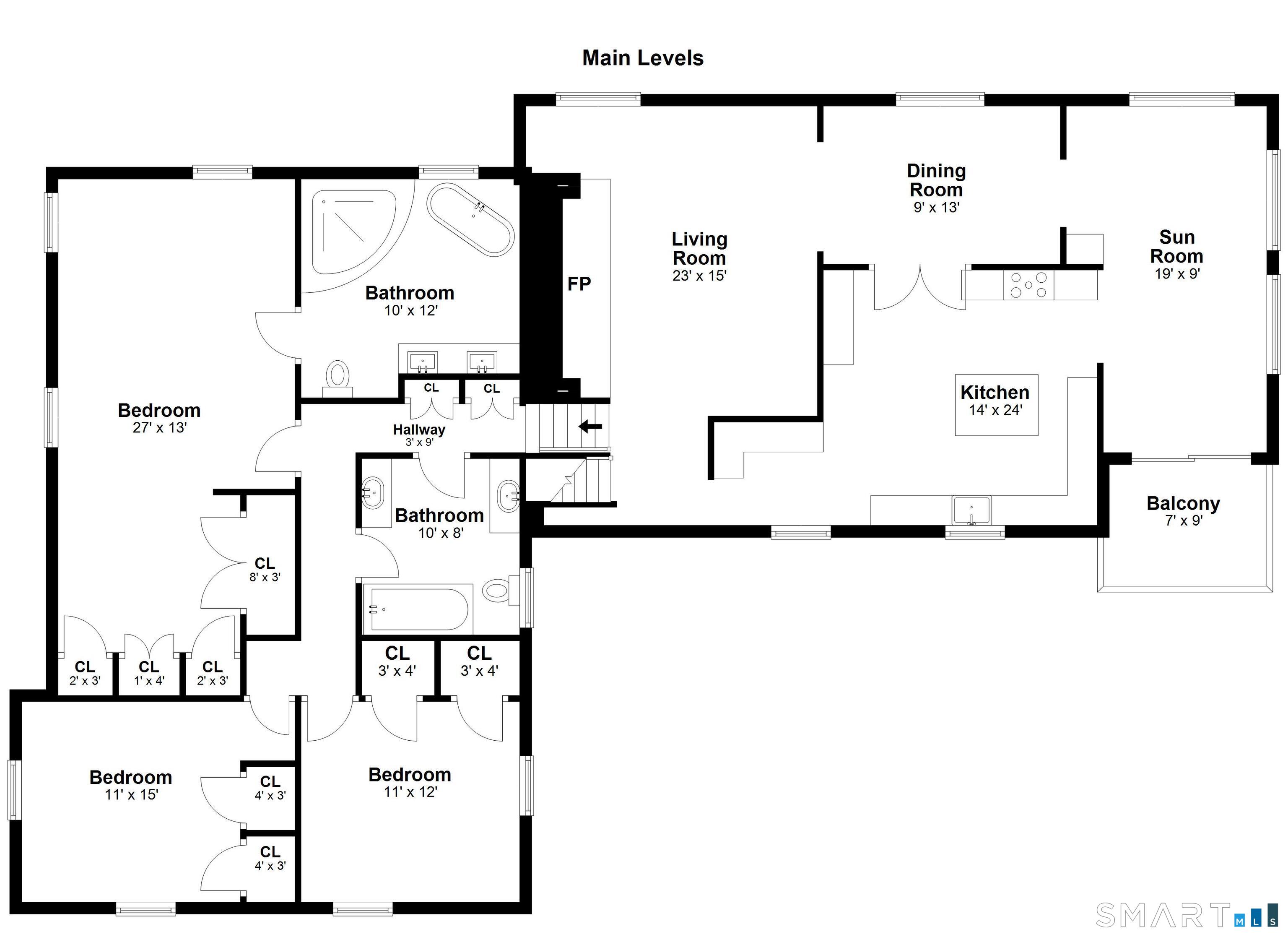 208 Cascade Road Stamford, CT 06903 - Photo 31 of 31 a picture of a wall with a white and white wall