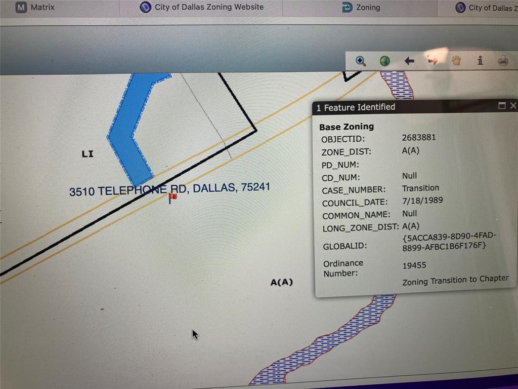 3510 Telephone Road Dallas, TX 75241 - Photo 20 of 37 Map