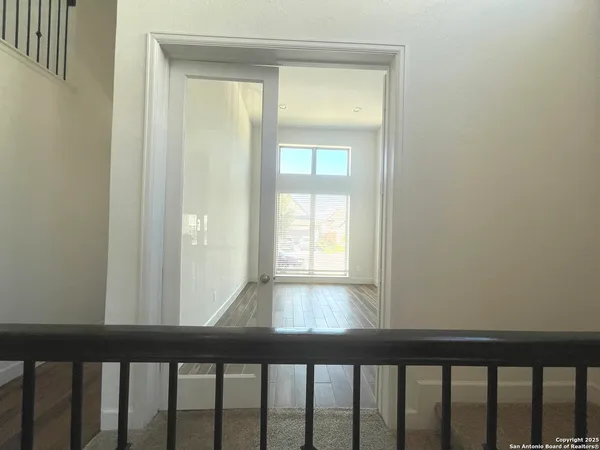 a view of kitchen and window