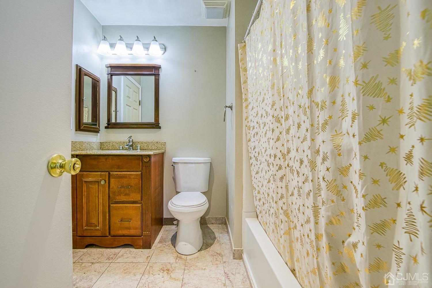 520 Edpas Road New Brunswick, NJ 08901 - Photo 12 of 15 a bathroom with a toilet sink vanity and mirror