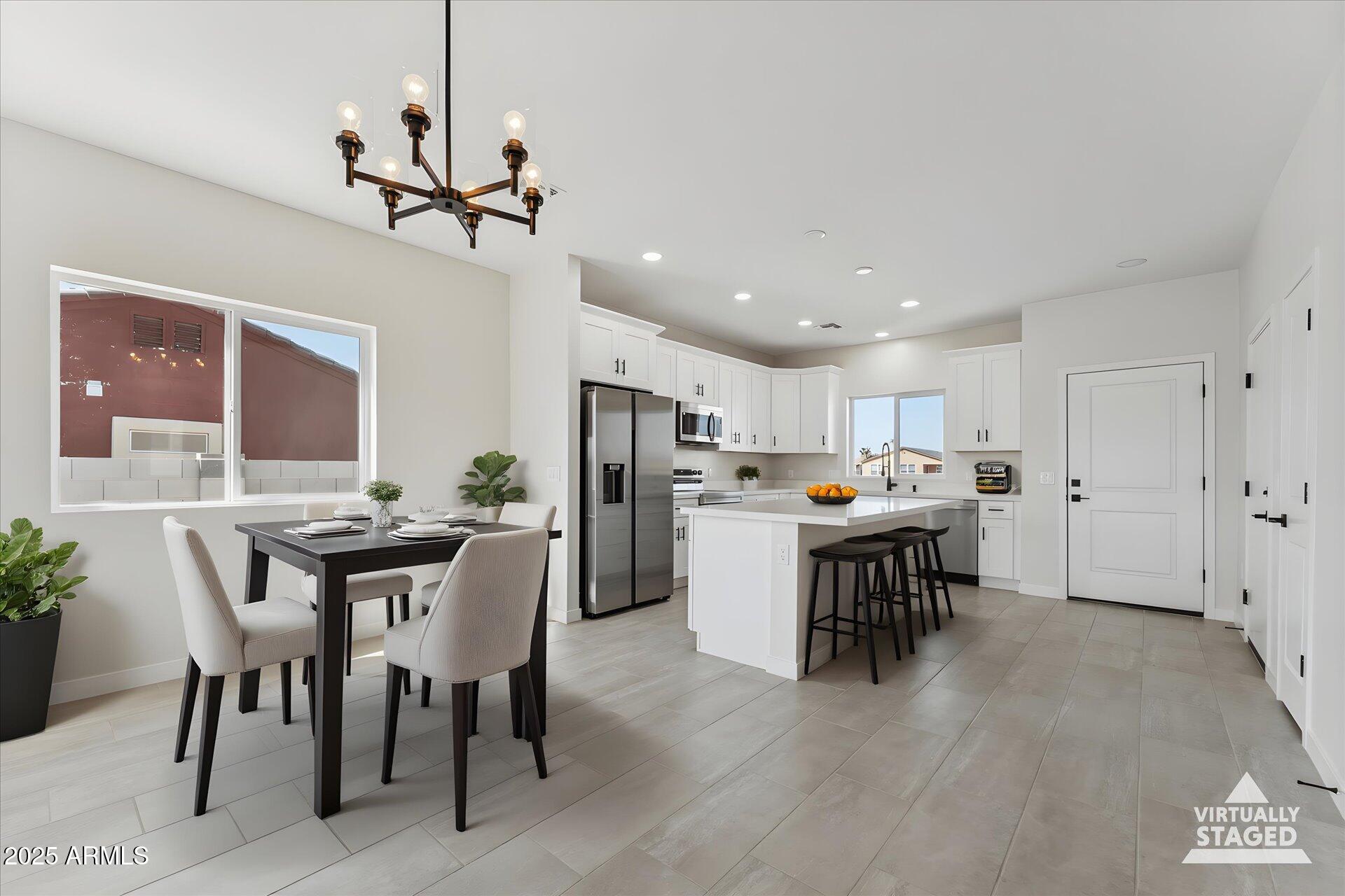 15081 South Capistrano Road Arizona City, AZ 85123 - Photo 11 of 37 Eat-in Dining Staged